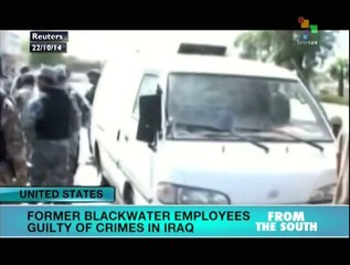 US jury finds Blackwater securty guards guilty of 2007 Iraq murders
