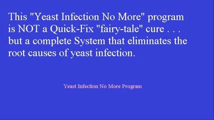 (Yeast Infection No More Program)