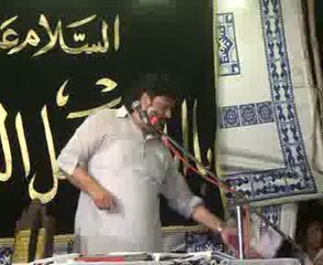 Ali iss Qalab sae Shokat Raza Shokat  majlis 1oct 2013 Darbar Gohar shah Jhang