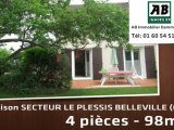 A vendre - maison - LE PLESSIS BELLEVILLE (60330) - 4 pièces - 98m²