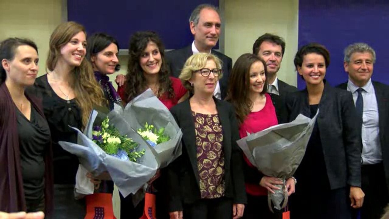 Réception en l'honneur des lauréates de "Ma thèse en 180 secondes"