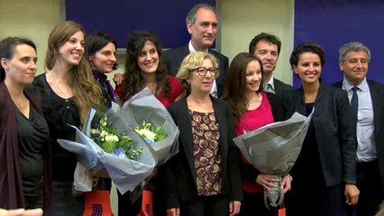 Réception en l'honneur des lauréates de "Ma thèse en 180 secondes"