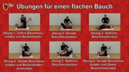 ErdbeerFitnessTV - 10 Flacher Bauch