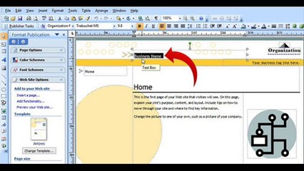 How to Make a Website Using Microsoft Publisher 2007