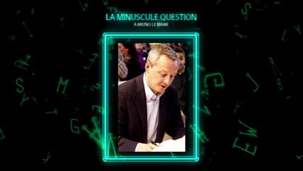 Les minuscules questions : Bruno Le Maire - Les Grandes Questions (23/10/2014)