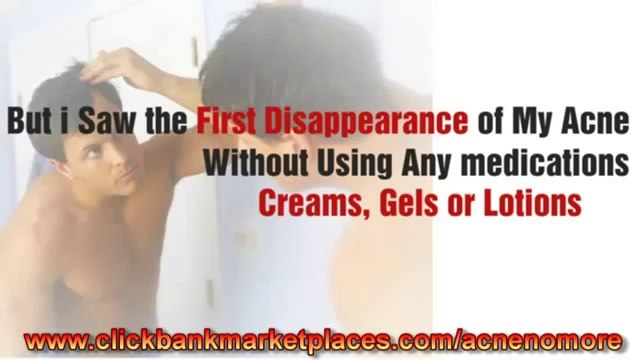 Acne No More - How To Cure Acne by Mike Walden Clickbank Markatplace