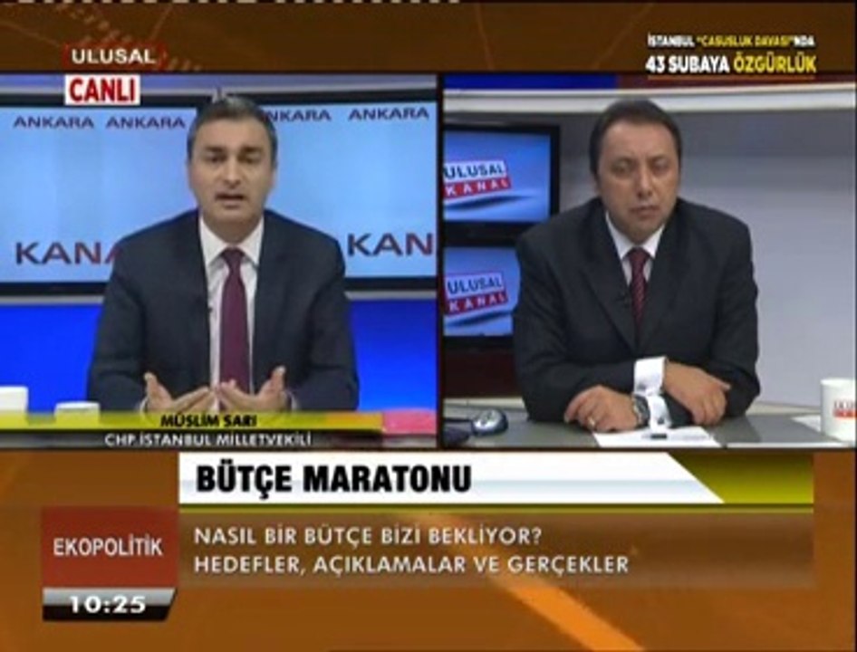 Çetin Ünsalan ile EkoPolitik konuk İst Mv Müslim Sarı 23 Ekim 2014