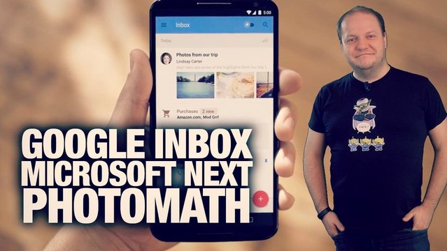 #freshnews 743 Google Inbox. Microsoft Next Launcher. PhotoMath