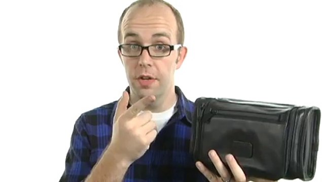 Tumi Alpha - Leather Travel Kit Black - Robecart.com Free Shipping BOTH Ways