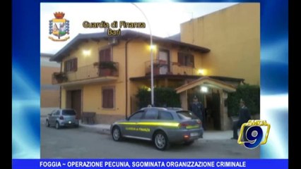 FOGGIA | Operazione Pecunia, sgominata organizzazione criminale