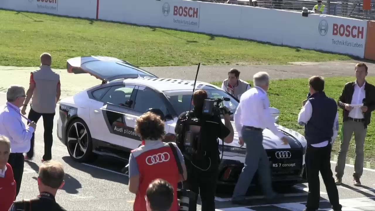 Audi RS 7 concept, al límite sin piloto