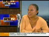 Christiane Taubira avec J-J.Bourdin RMC