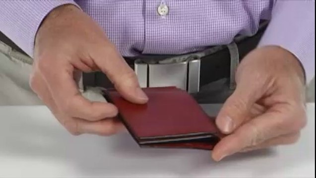 Bosca Old Leather Collection - Money Clip w_ Pocket Dark Brown Leather - Robecart.com Free Shipping BOTH Ways