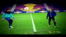 Freestyle Football    Tricks  amp  Skills     Ronaldo     Neymar     Ronaldinho     Zlatan      HD
