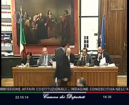 Roma - Audizioni su revisione seconda parte Costituzione - Di Pace (22.10.14)