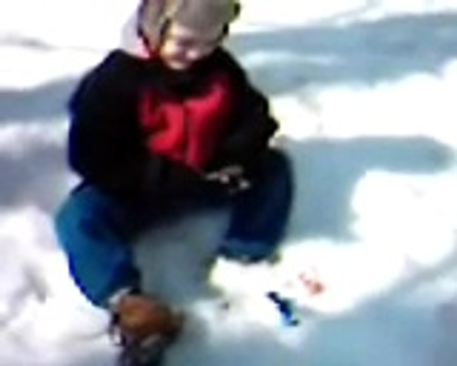 Snow fun with figures
