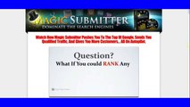 Magic Submitter Review -  Autopilot Backlinks With Magic Submitter