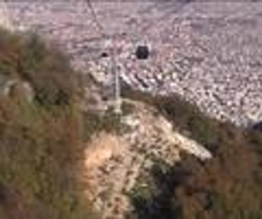 Uludağ'da teleferikle sonbahar