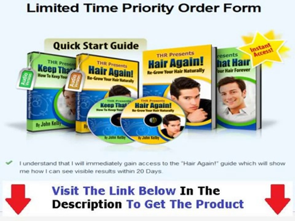 Does Total Hair Regrowth Work + DISCOUNT + BONUS