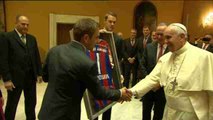 Francis receives Bayern Munich after its crushing victory over Roma