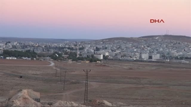 Kobani'de Çatışmalar Devam Ediyor