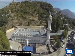 Dunya News - Architecture of Abbotabad's spectacular Ilyasi mosque ornaments valley