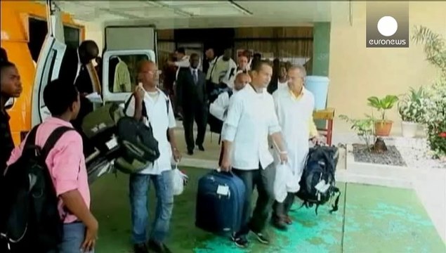 وصول فريق طبي كوبي إلى ليبيريا للمساعدة على مواجهة إيبولا