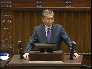 Poseł Tadeusz Tomaszewski - Wystąpienie z dnia 21 pa�dziernika 2014 roku.