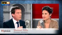 Manuel Valls à l'école Mitterrand