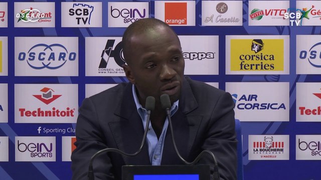 Bastia-Monaco : Conf. d'avant match de C. Makelele