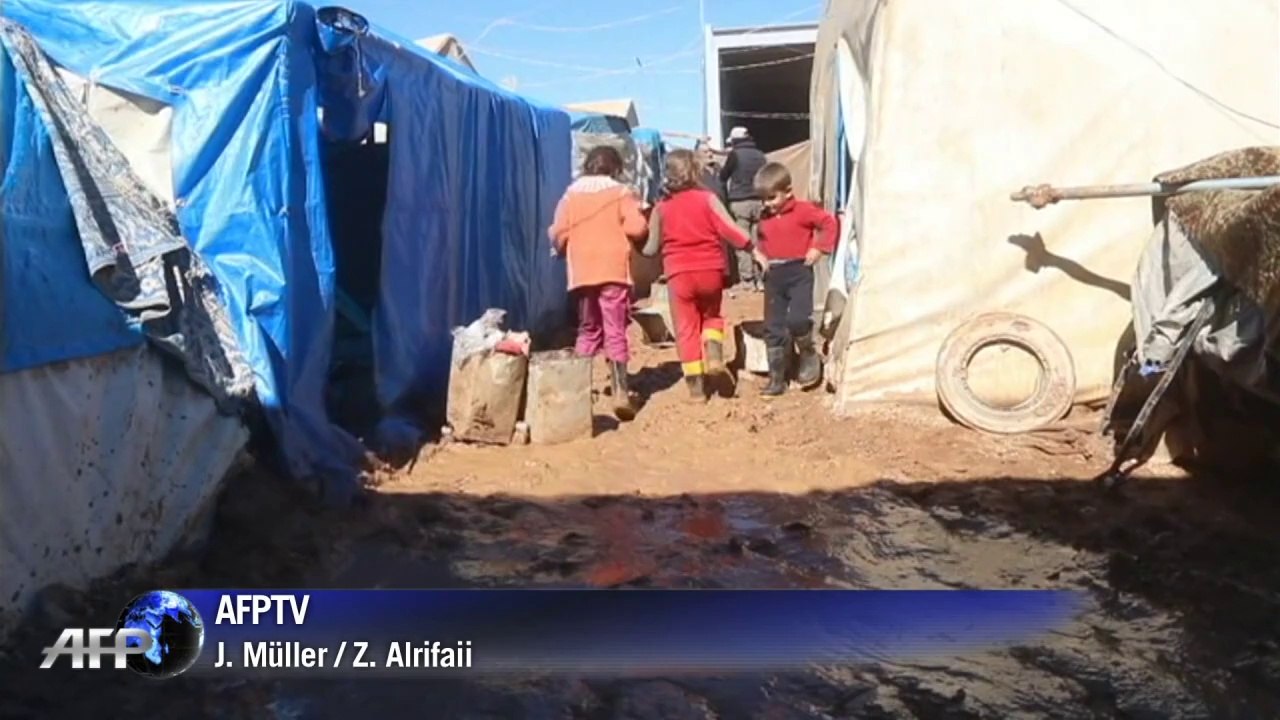 Flüchtlinge in Syrien fürchten den Winter