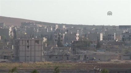 Kobani'de Çatışmalar Şiddetlendi