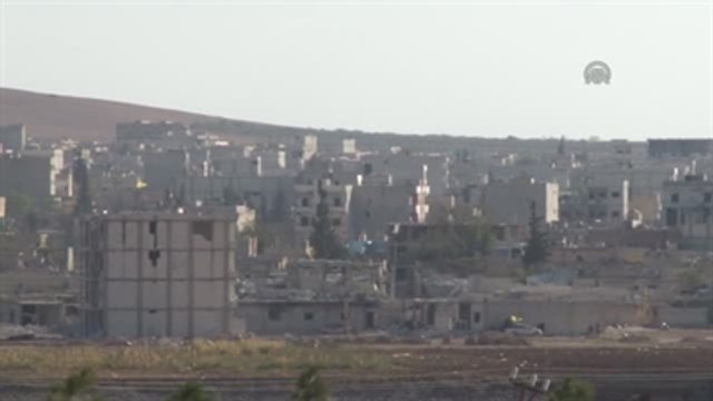 Kobani'de Çatışmalar Şiddetlendi