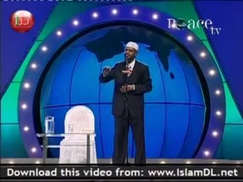Zakir Naik Is the Quran Gods Word Pt 1 Lecture Session - YouTube
