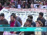 15,000 March in Mexican capital for missing teaching students