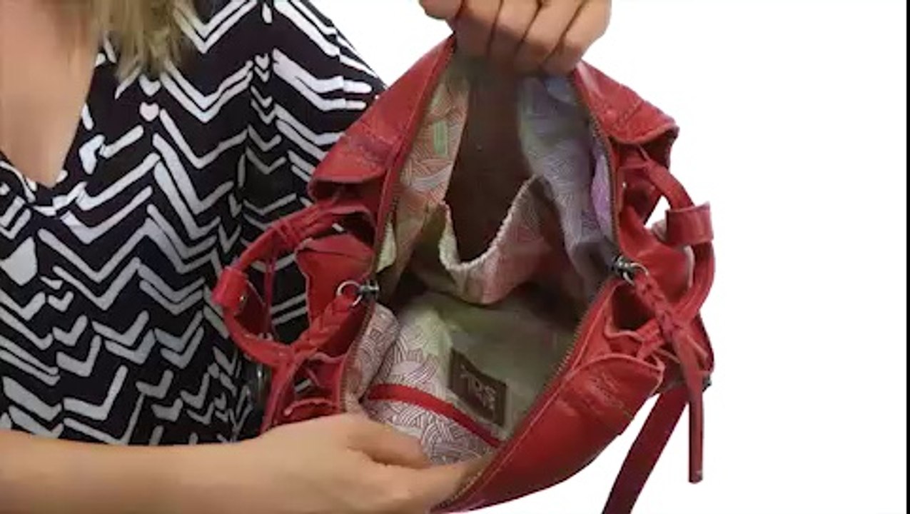 The Sak Mirada Crossbody Black Shrunken Leather - Robecart.com Free Shipping BOTH Ways