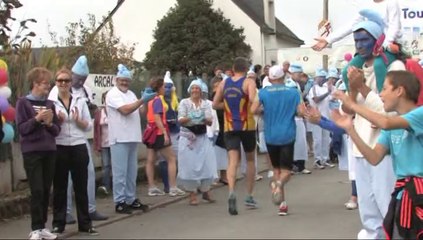les schtroumpfs son a ( ARCAL ) marathon vannes 2014