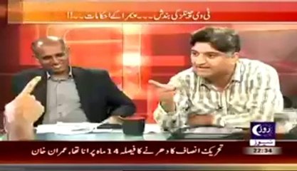 Severe Fight Between Matiullah Jan and Sabir Shakir on the Issue of Ban on ARY News