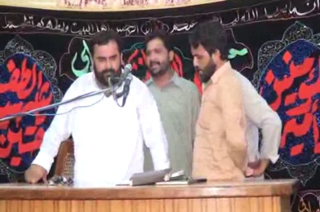 Zakir Mohmmad Hussain shah, majlis jalsa 2014 Shokat Raza shokat multan