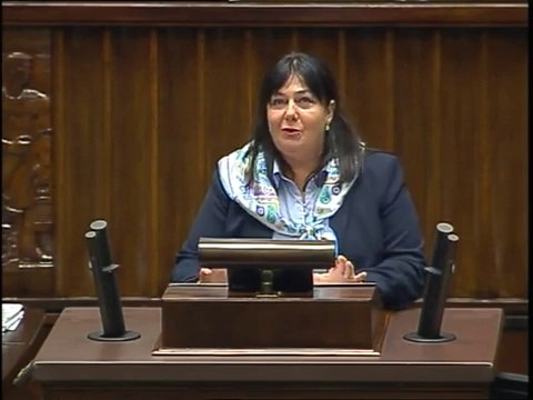Poseł Ewa Wolak - Wystąpienie z dnia 22 pa�dziernika 2014 roku.