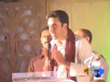 Bilawal Bhutto Zardari speech in Larkana-22 Oct 2014