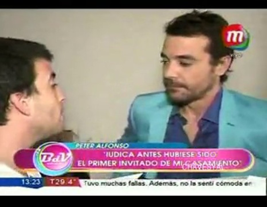 Pedro y elenco Casa Fantasma notas en BDV - 23 de Octubre