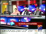 Capital Talk (Maulana Fazl-ur-Rehman Per Teesray Qatilana Hamlay Ke Peeche Kon Hai..--) – 23rd October 2014