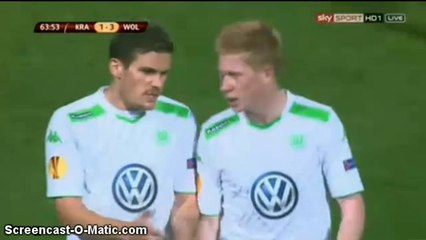 Krasnodar 1 - 3 Wolfsburg: Luiz Gustavo