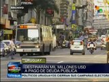 Uruguay: ministerio de Economía emitirá menos deuda en 2015