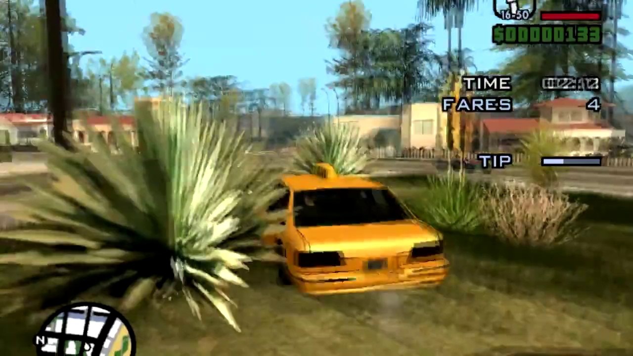 GTA SAN ANDREAS- GAMEPLAY #11-Cj il tassista