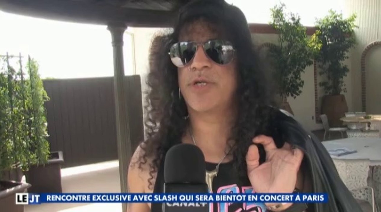 Slash dans le JT de Canal (23/10/2014)