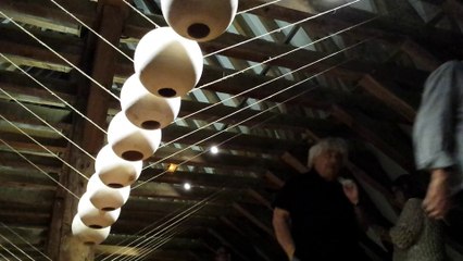 Vernissage à l'abbaye St Croix aux sables d'Ollonne