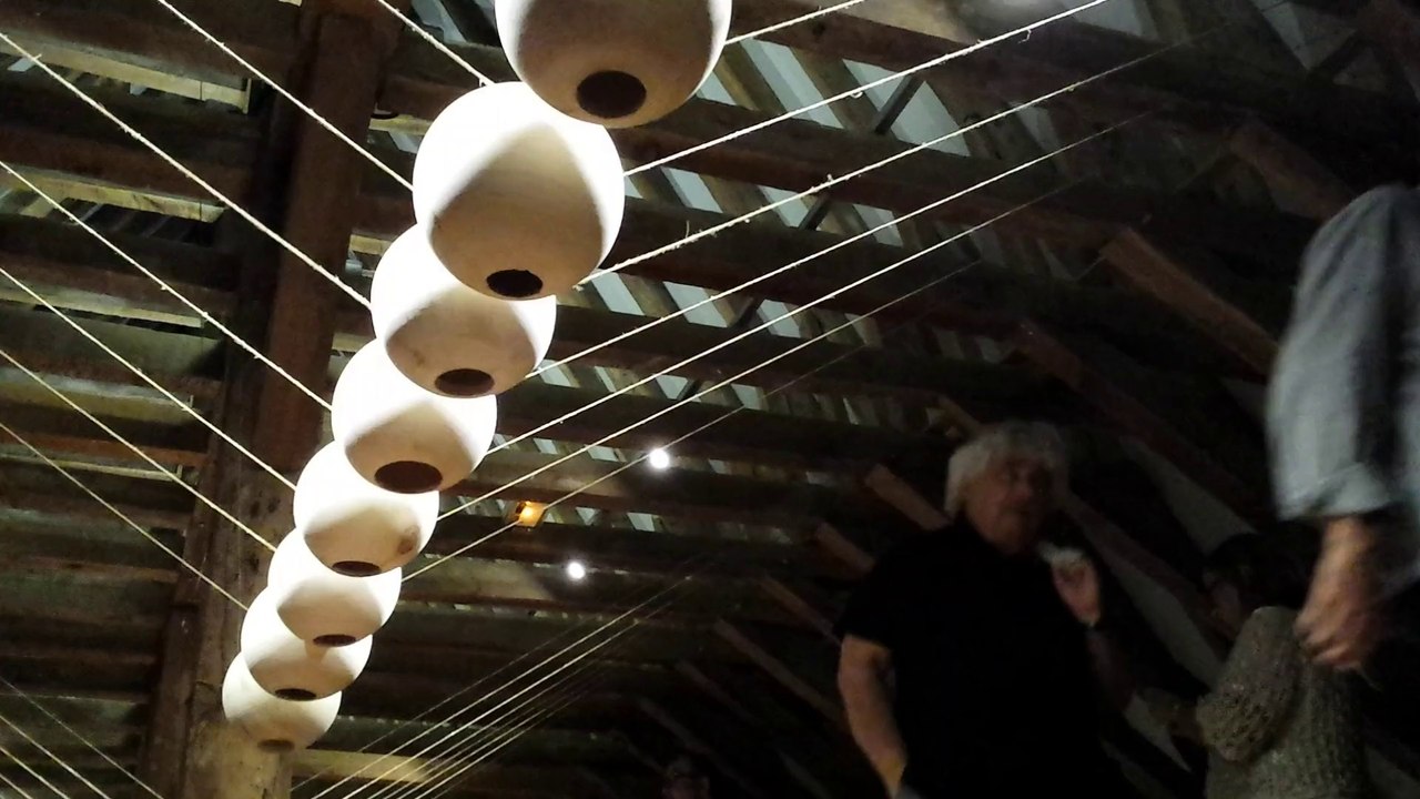 Vernissage à l'abbaye St Croix aux sables d'Ollonne