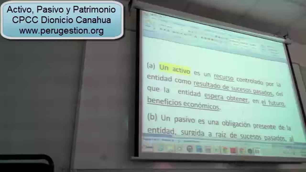 Activo, Pasivo y Patrimonio